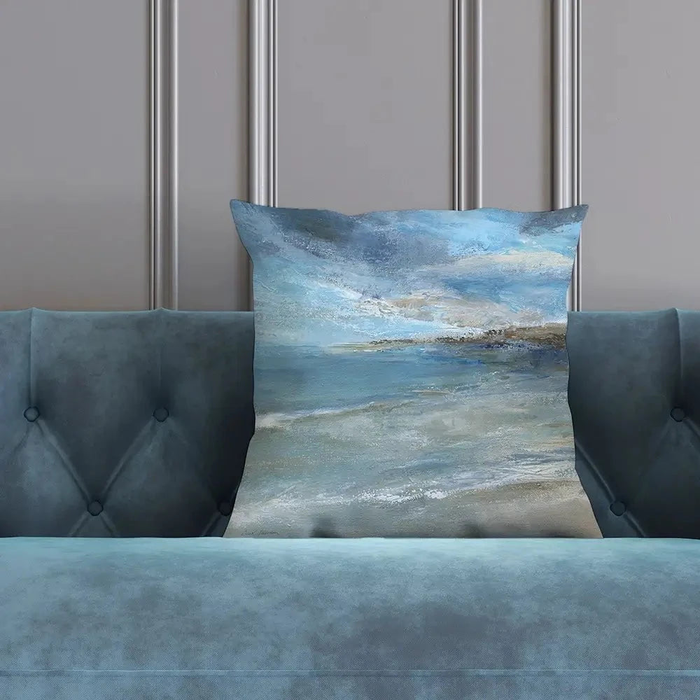 Coastal Island Currents Cushion Coastal Island Currents Cushion wall art product Carol Robinson