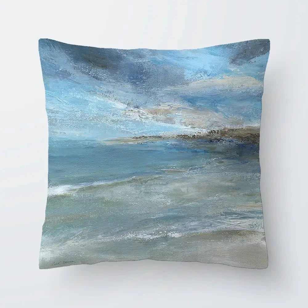 Coastal Island Currents Cushion Coastal Island Currents Cushion wall art product Carol Robinson