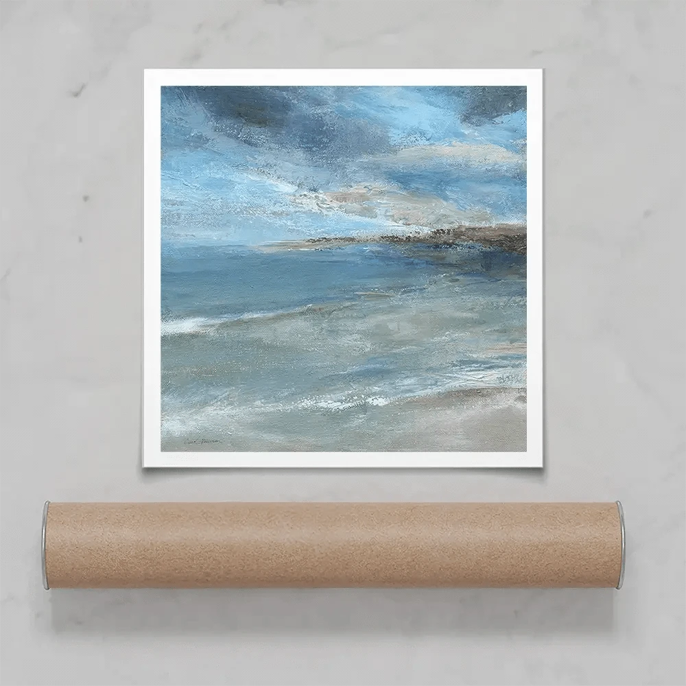 Coastal Island Currents Square Art Print Coastal Island Currents Square Art Print wall art product Carol Robinson