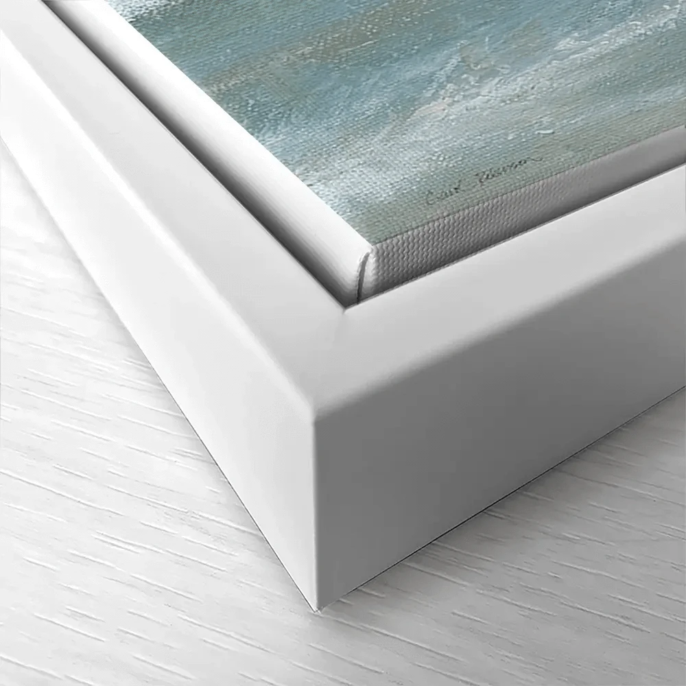 Coastal Island Currents Square Canvas Print Coastal Island Currents Square Canvas Print wall art product Carol Robinson