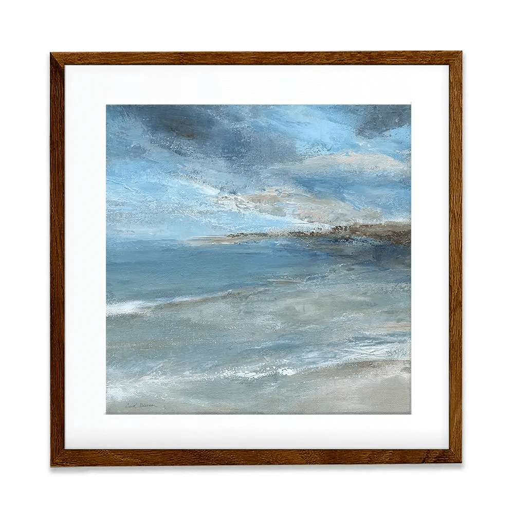 Coastal Island Currents Square Framed Art Print Coastal Island Currents Square Framed Art Print wall art product Carol Robinson