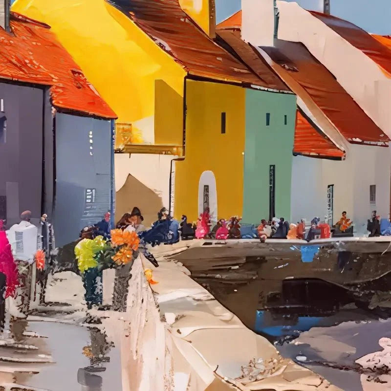 Coastal Path Canvas Print Coastal Path Canvas Print wall art product David Alexander Elder