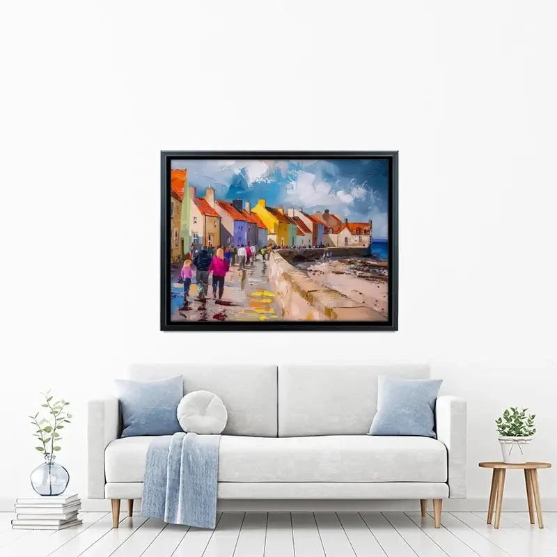 Coastal Path Canvas Print Coastal Path Canvas Print wall art product David Alexander Elder