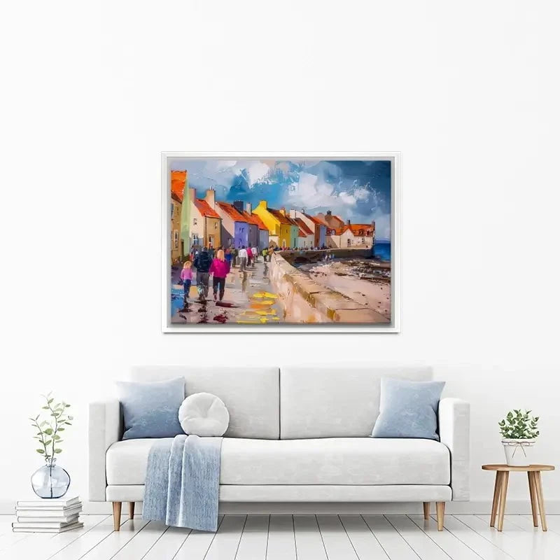 Coastal Path Canvas Print Coastal Path Canvas Print wall art product David Alexander Elder