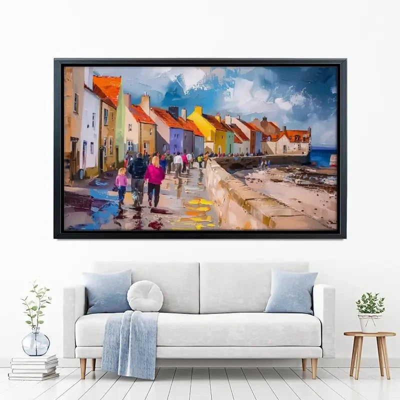 Coastal Path Canvas Print Coastal Path Canvas Print wall art product David Alexander Elder