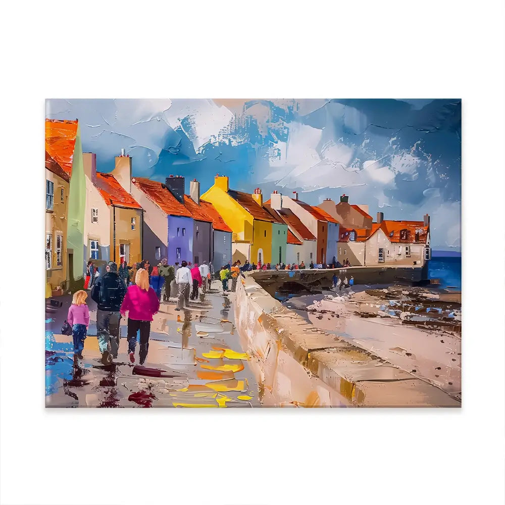 Coastal Path Canvas Print Coastal Path Canvas Print wall art product David Alexander Elder
