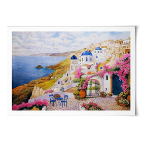 Coastal Scene Art Print Coastal Scene Art Print wall art product Tinna widianti / Shutterstock