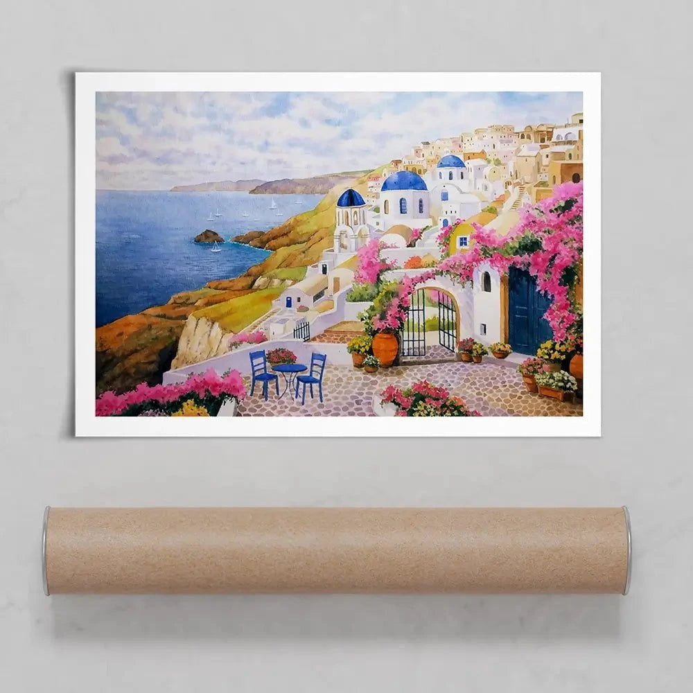 Coastal Scene Art Print Coastal Scene Art Print wall art product Tinna widianti / Shutterstock