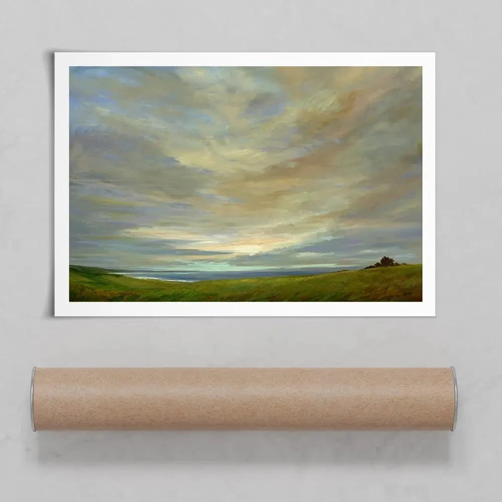 Coastal Sky Art Print Coastal Sky Art Print wall art product Sheila Finch
