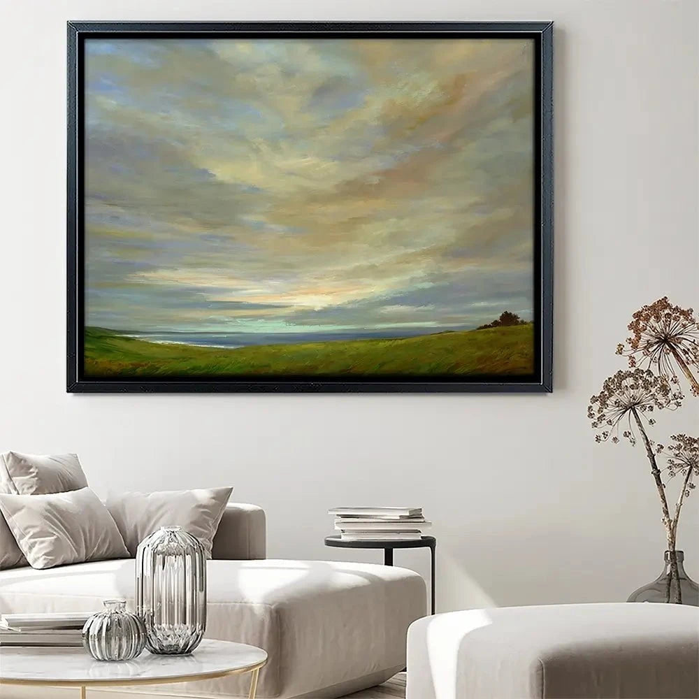 Coastal Sky Canvas Print Coastal Sky Canvas Print wall art product Sheila Finch