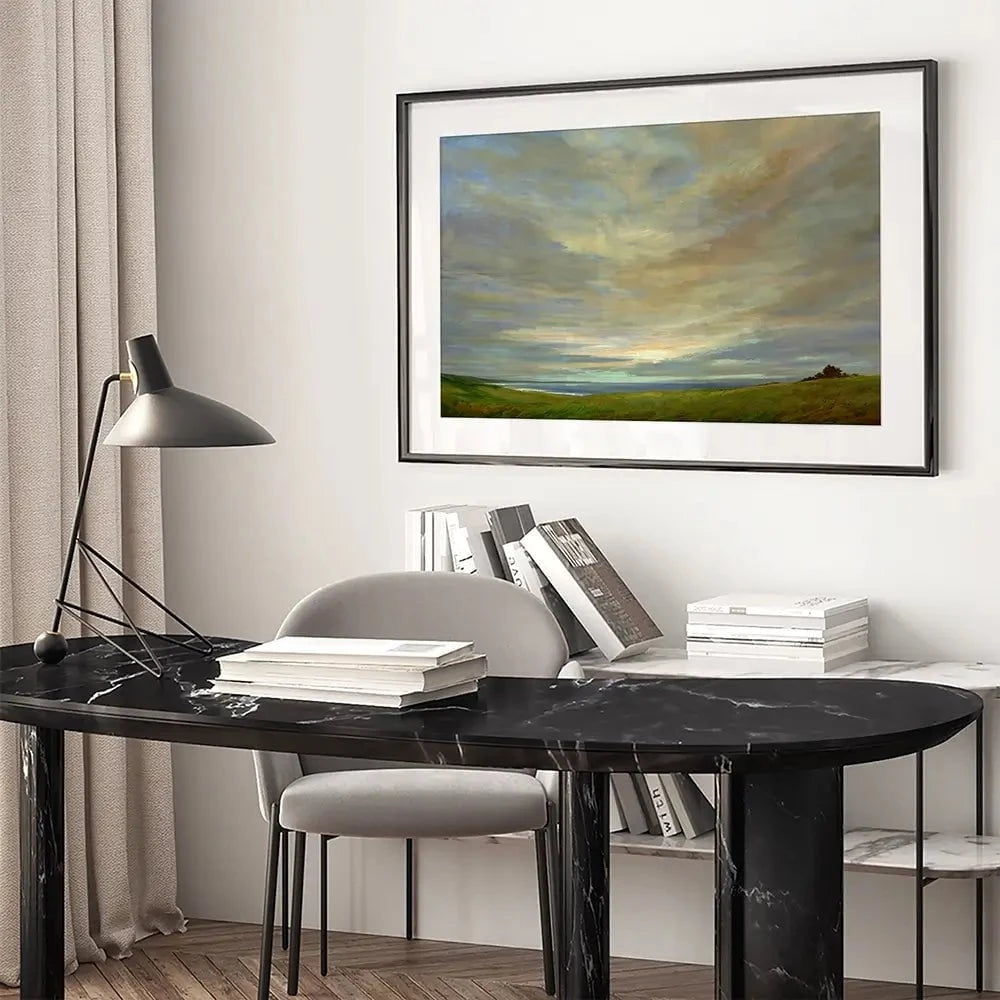 Coastal Sky Framed Art Print Coastal Sky Framed Art Print wall art product Sheila Finch