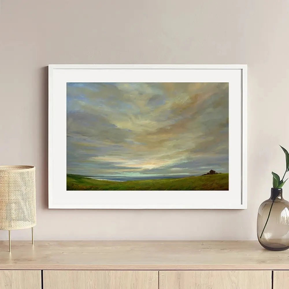 Coastal Sky Framed Art Print Coastal Sky Framed Art Print wall art product Sheila Finch