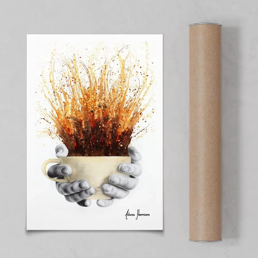 Coffee Coffee Coffee Art Print Coffee Coffee Coffee Art Print wall art product Ashvin Harrison