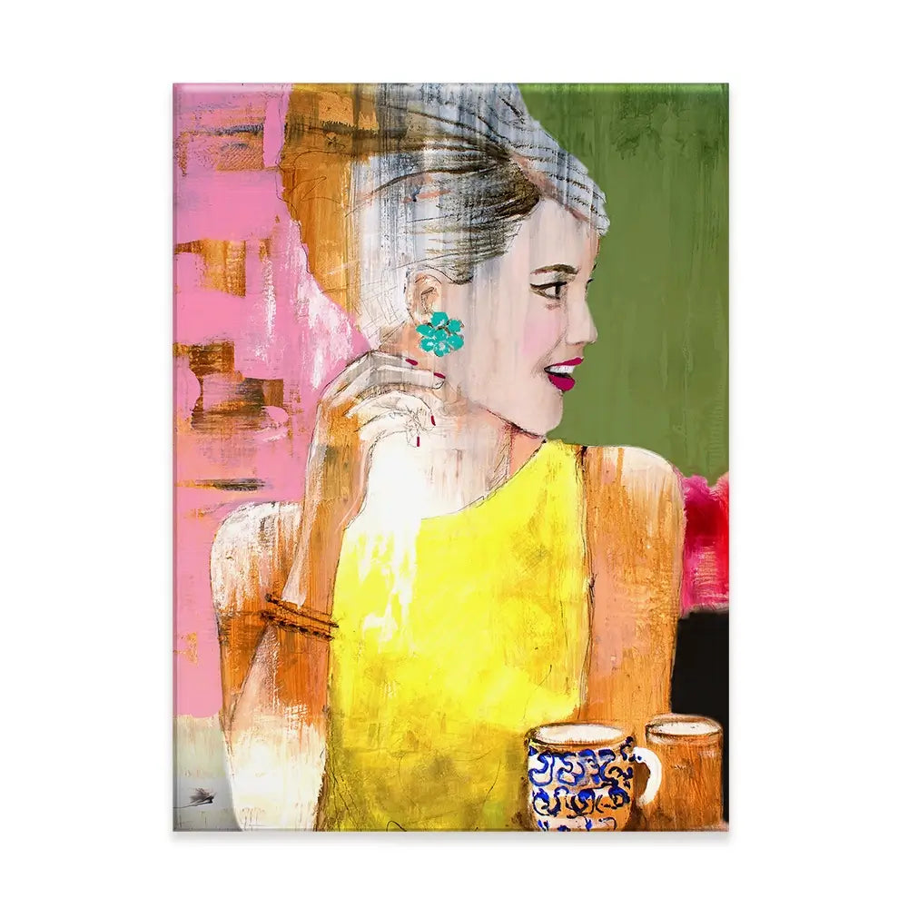 Coffee Moment Canvas Print Coffee Moment Canvas Print wall art product Studio Paint-Ing