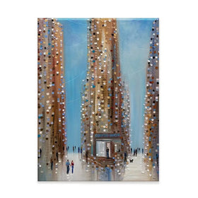 Coffee Shop Canvas Print Coffee Shop Canvas Print wall art product Ekaterina Ermilkina