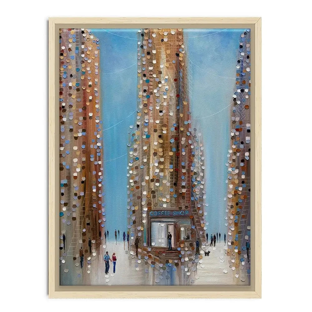 Coffee Shop Canvas Print Coffee Shop Canvas Print wall art product Ekaterina Ermilkina