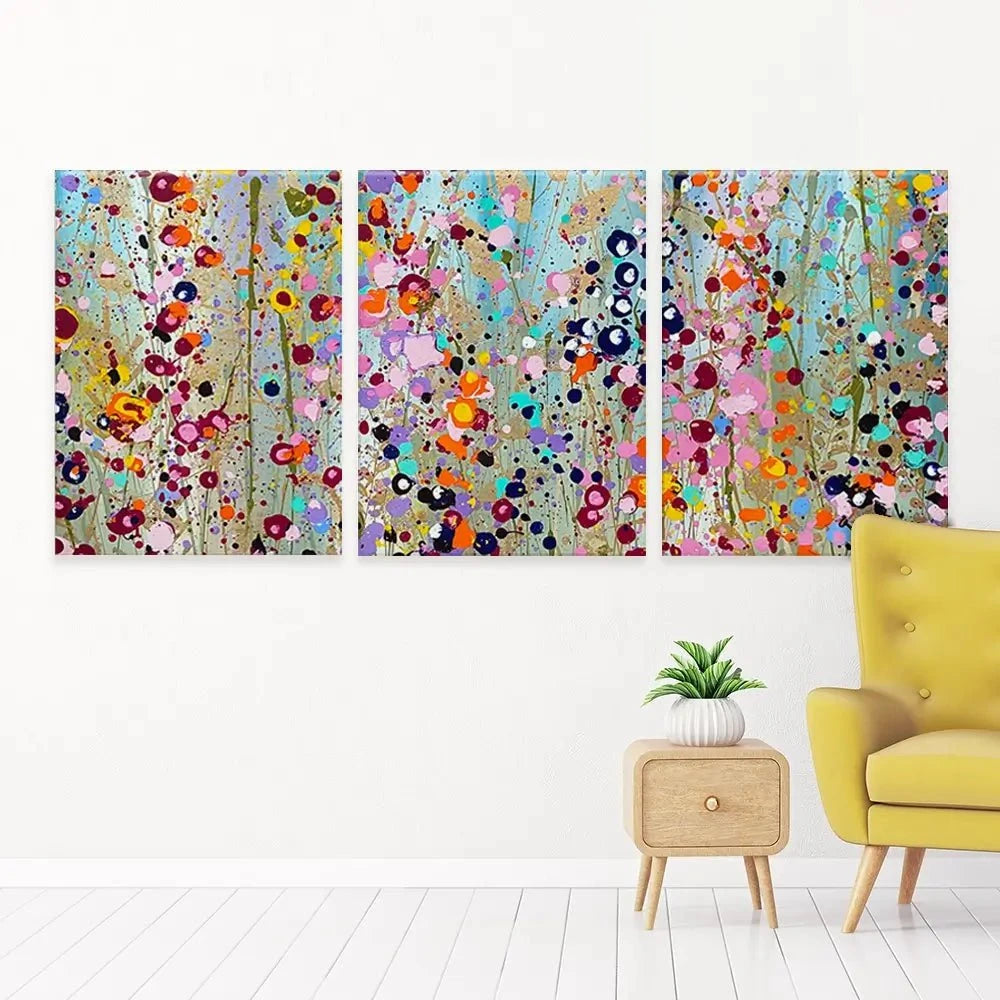 Collette Trio Canvas Print Collette Trio Canvas Print wall art product Scarlet Sky Studio