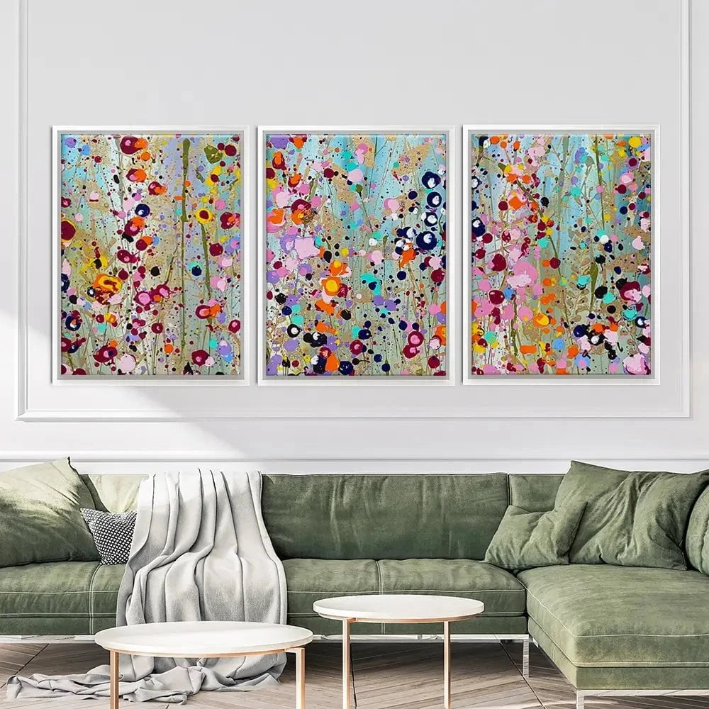 Collette Trio Canvas Print Collette Trio Canvas Print wall art product Scarlet Sky Studio