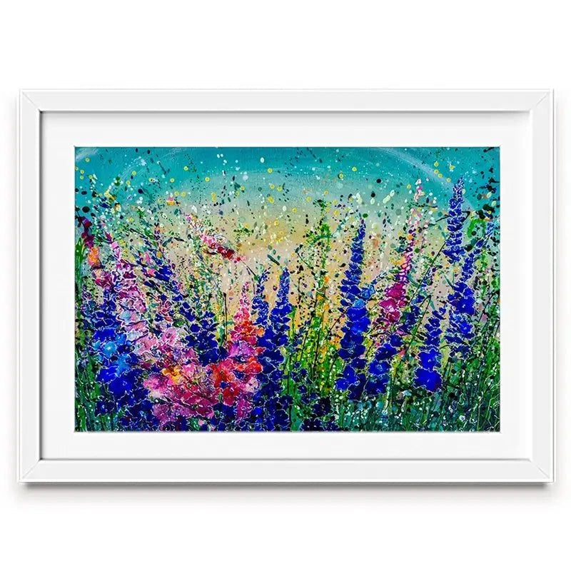 Colorado Mile High Meadows Framed Art Print Colorado Mile High Meadows Framed Art Print wall art product Lena Owens - Independent