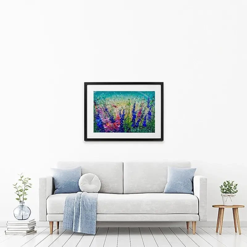 Colorado Mile High Meadows Framed Art Print Colorado Mile High Meadows Framed Art Print wall art product Lena Owens - Independent