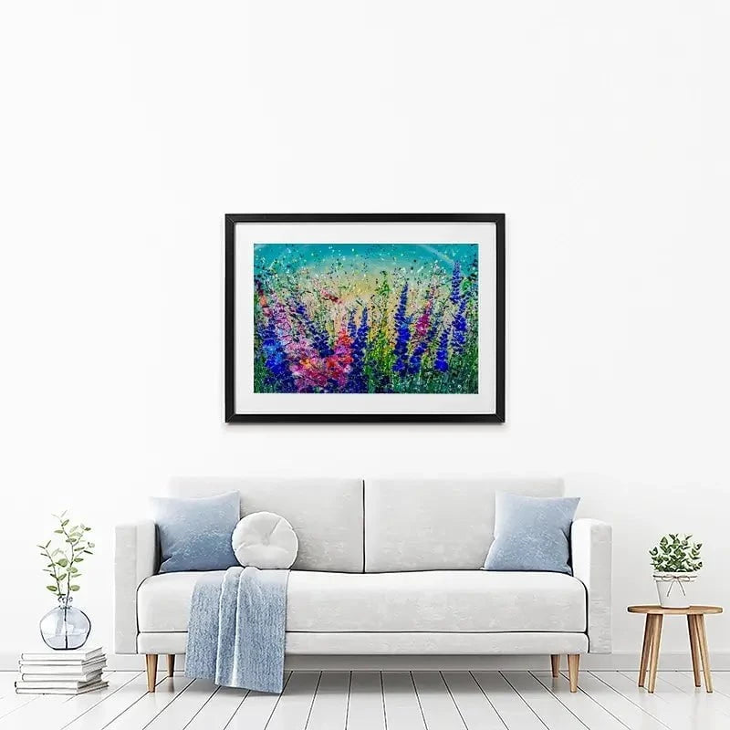 Colorado Mile High Meadows Framed Art Print Colorado Mile High Meadows Framed Art Print wall art product Lena Owens - Independent