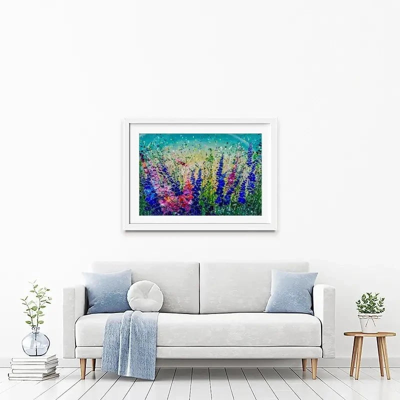 Colorado Mile High Meadows Framed Art Print Colorado Mile High Meadows Framed Art Print wall art product Lena Owens - Independent