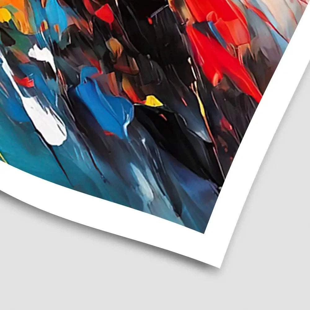 Colour Blast Art Print Colour Blast Art Print wall art product Violeta Allaberdieva