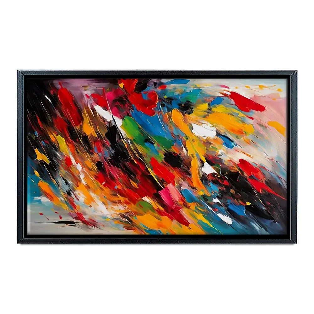 Colour Blast Canvas Print Colour Blast Canvas Print wall art product Violeta Allaberdieva