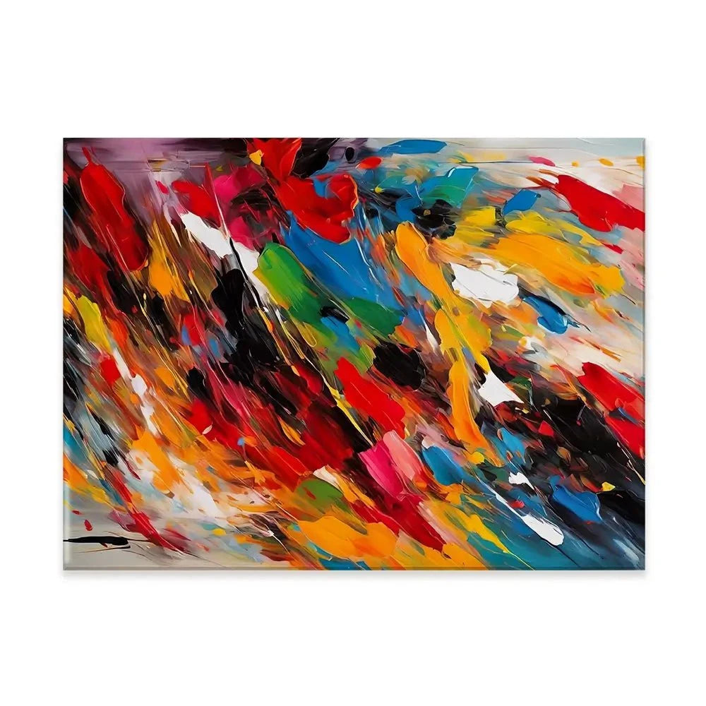 Colour Blast Canvas Print Colour Blast Canvas Print wall art product Violeta Allaberdieva