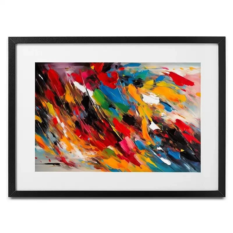Colour Blast Framed Art Print Colour Blast Framed Art Print wall art product Violeta Allaberdieva