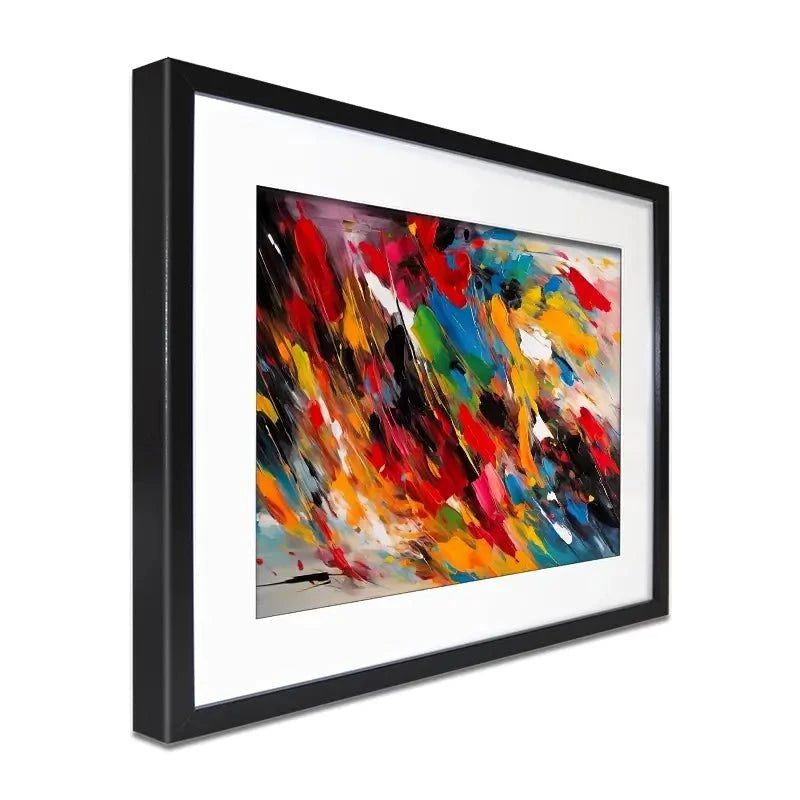 Colour Blast Framed Art Print Colour Blast Framed Art Print wall art product Violeta Allaberdieva