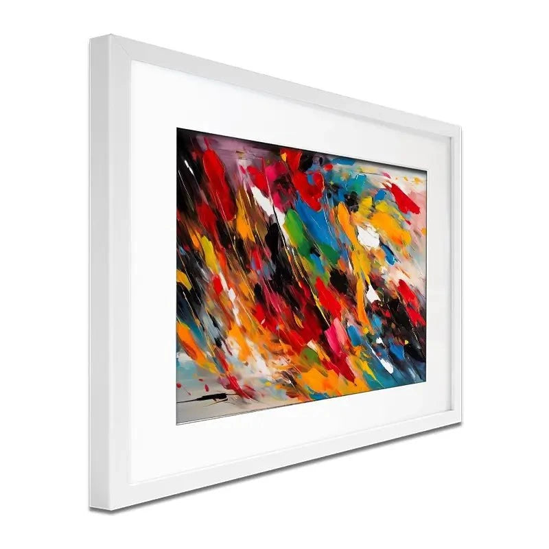 Colour Blast Framed Art Print Colour Blast Framed Art Print wall art product Violeta Allaberdieva