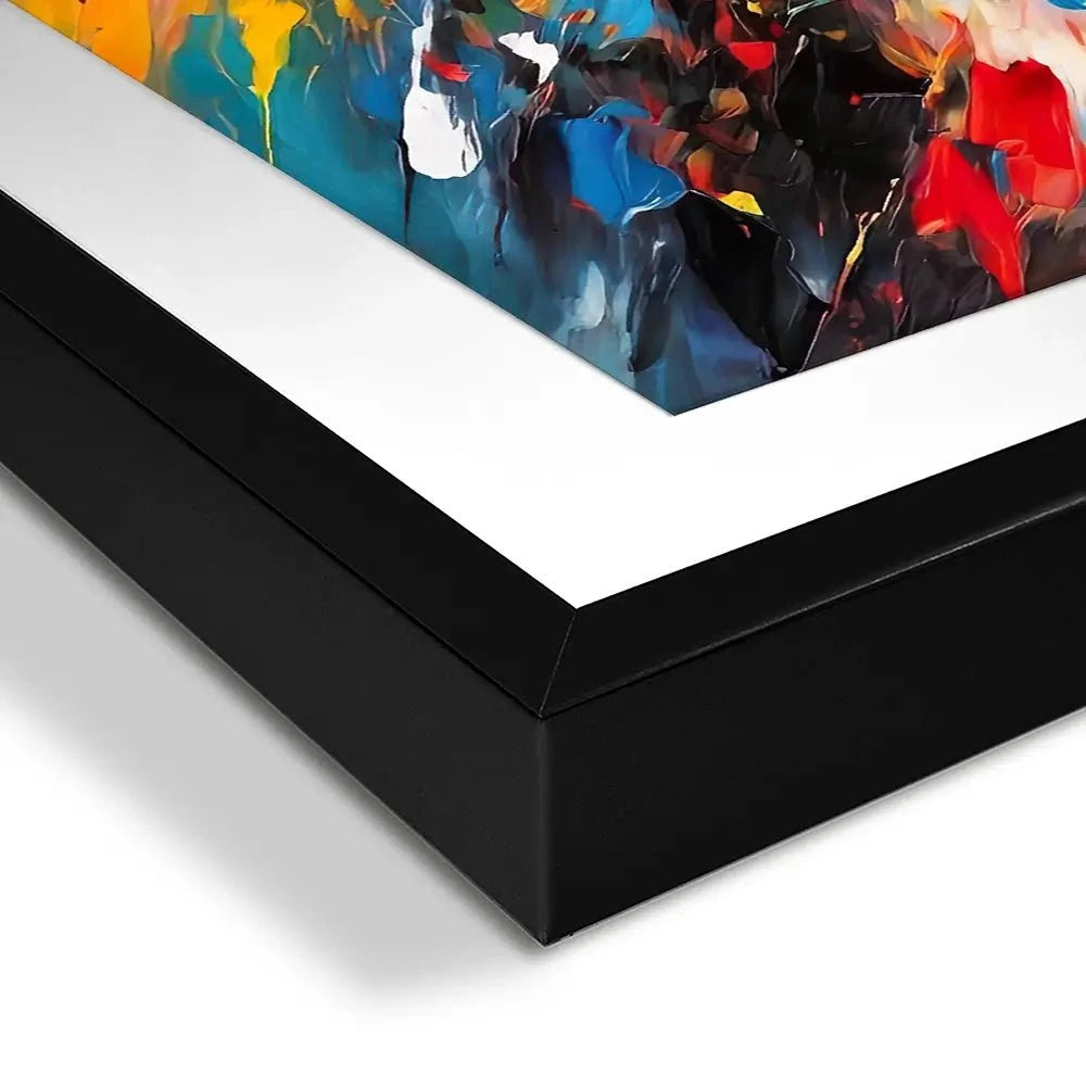 Colour Blast Framed Art Print Colour Blast Framed Art Print wall art product Violeta Allaberdieva