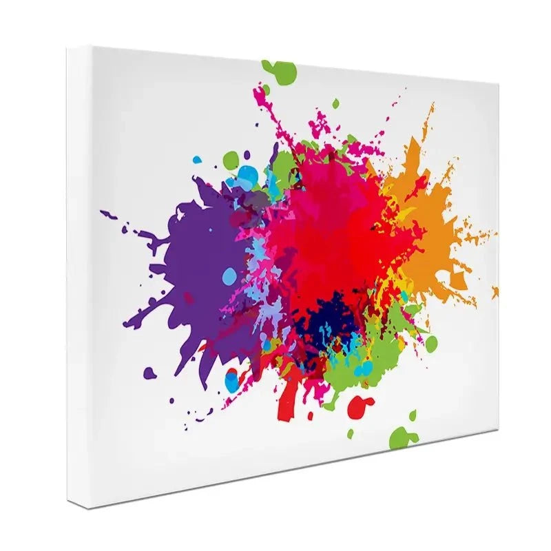 Colour Splat Canvas Print Colour Splat Canvas Print wall art product Mrspopman1985 / Shutterstock
