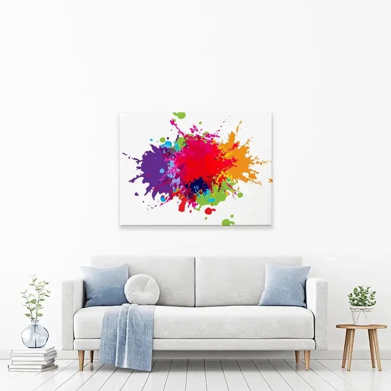 Colour Splat Canvas Print Colour Splat Canvas Print wall art product Mrspopman1985 / Shutterstock
