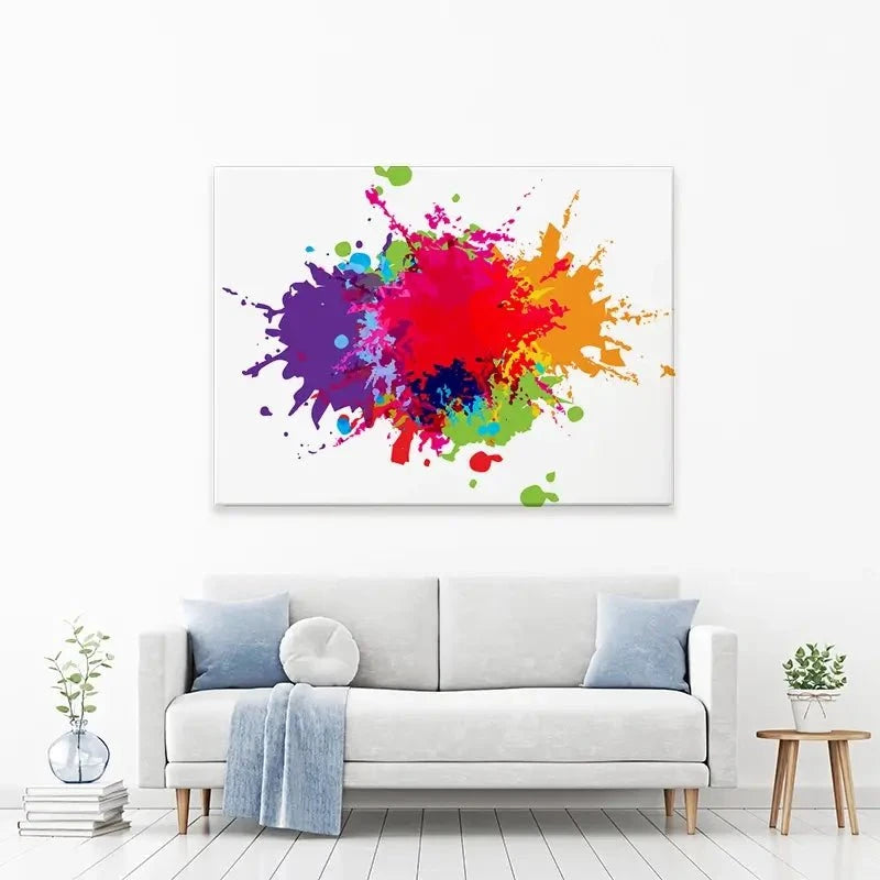 Colour Splat Canvas Print Colour Splat Canvas Print wall art product Mrspopman1985 / Shutterstock