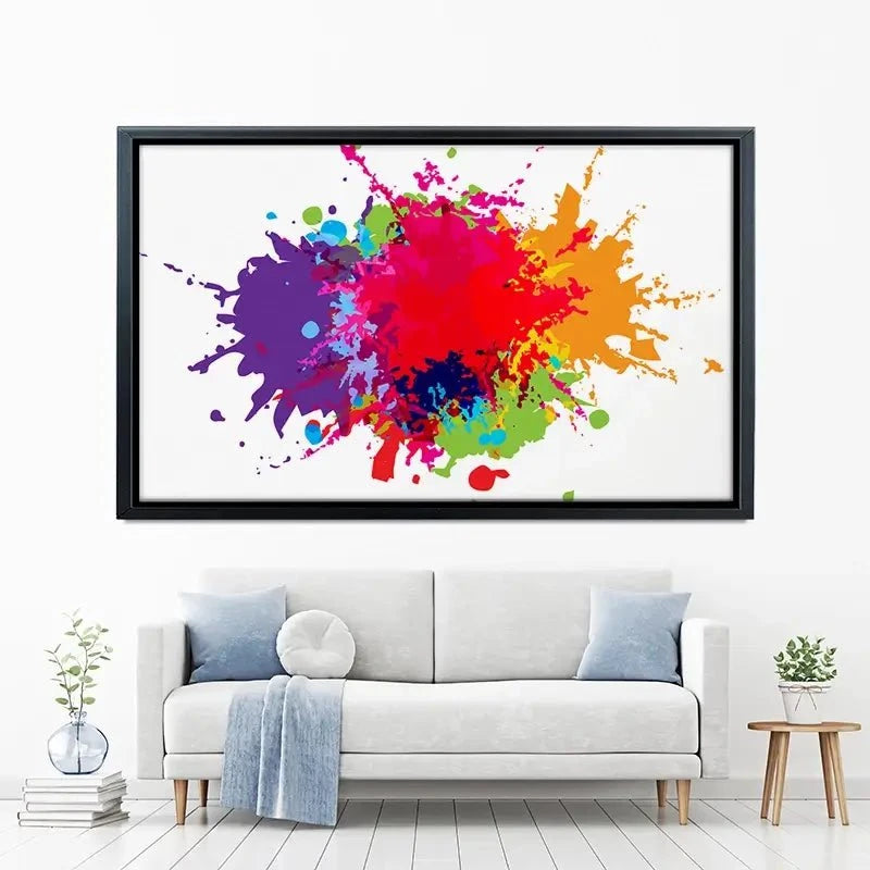 Colour Splat Canvas Print Colour Splat Canvas Print wall art product Mrspopman1985 / Shutterstock