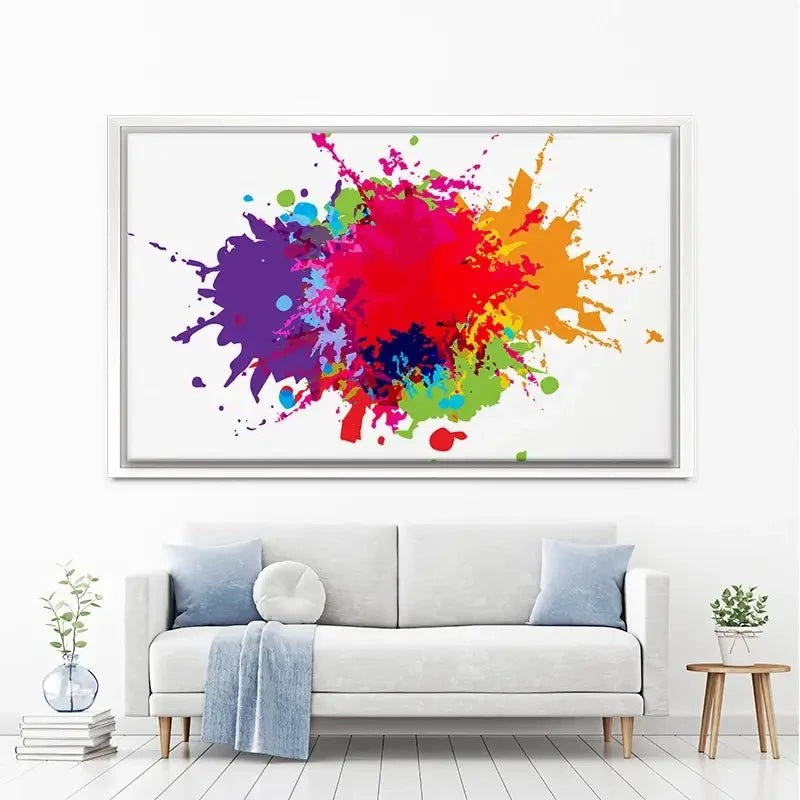 Colour Splat Canvas Print Colour Splat Canvas Print wall art product Mrspopman1985 / Shutterstock