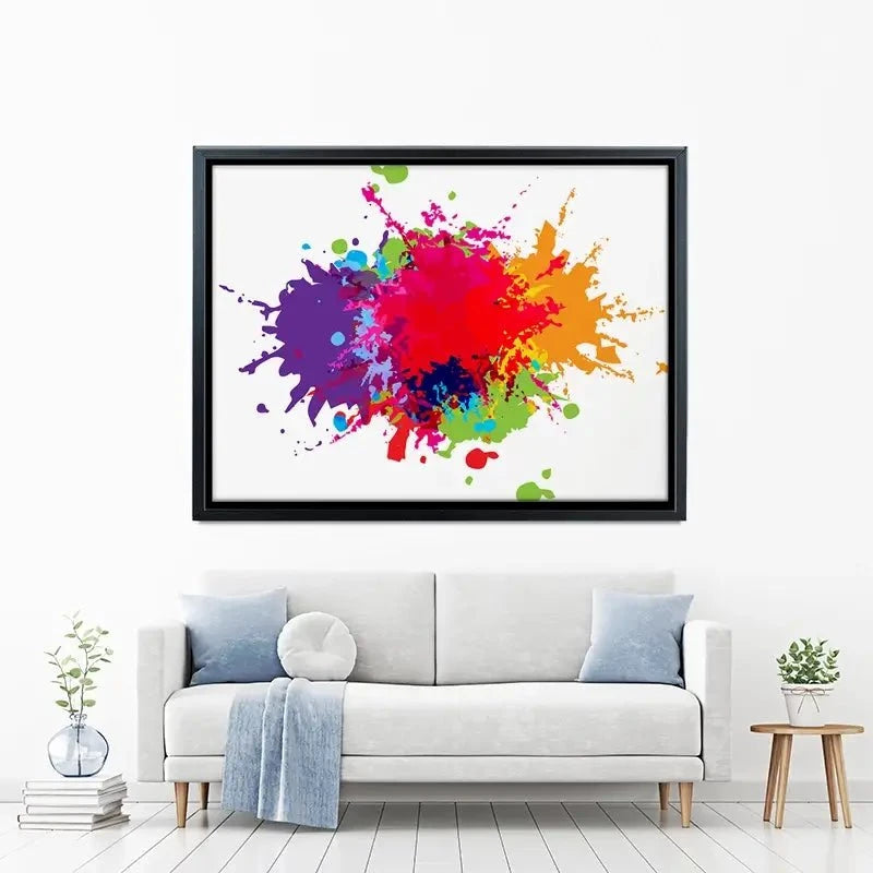 Colour Splat Canvas Print Colour Splat Canvas Print wall art product Mrspopman1985 / Shutterstock