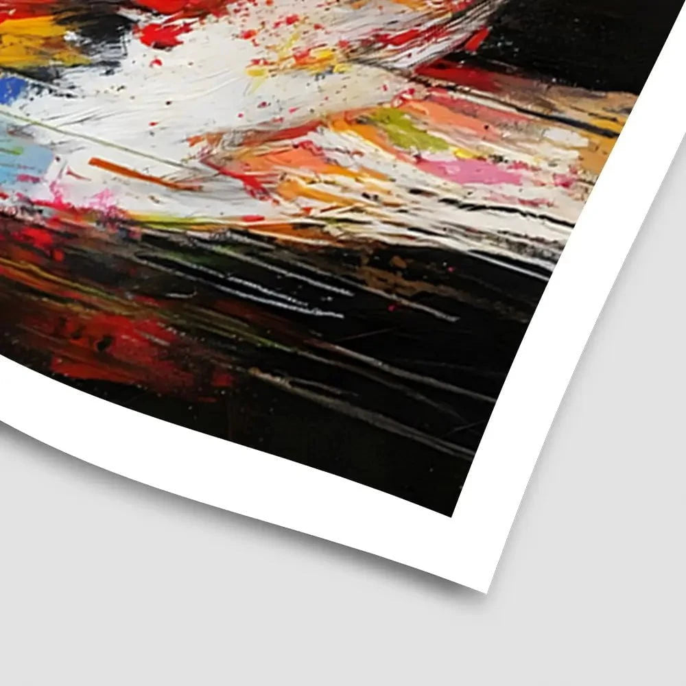 Coloured Cow Art Print Coloured Cow Art Print wall art product Franklyn Gregory - Independent