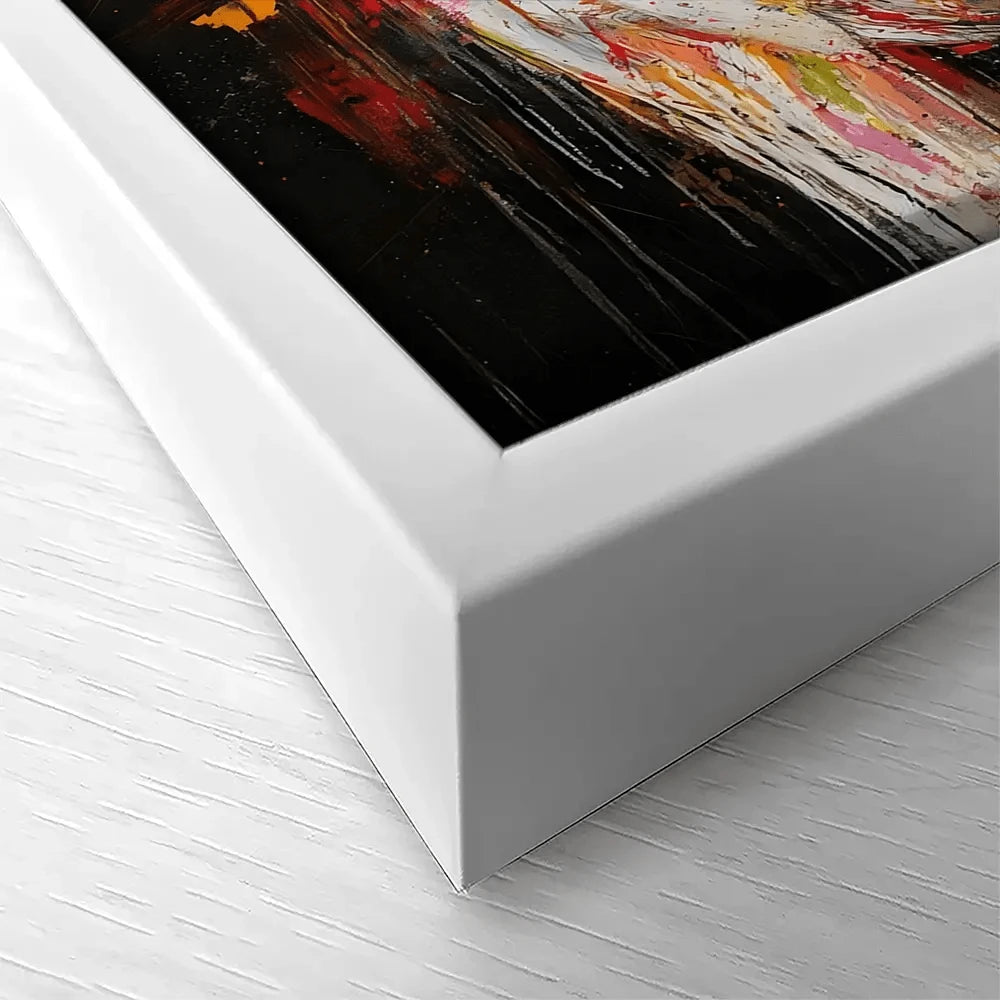 Coloured Cow Canvas Print Coloured Cow Canvas Print wall art product Franklyn Gregory - Independent