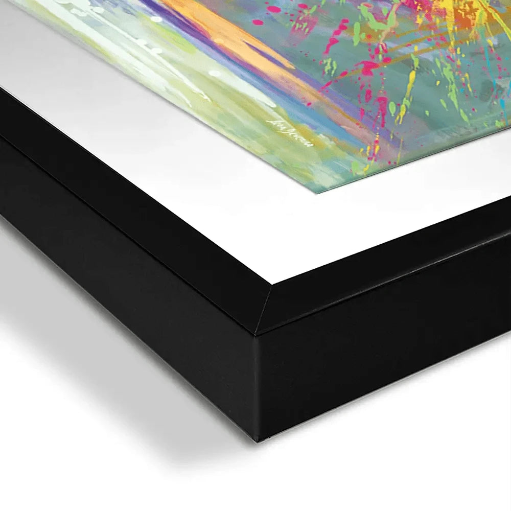 Colourful Ballerinas Framed Art Print Trio Colourful Ballerinas Framed Art Print Trio wall art product Leon Devenice