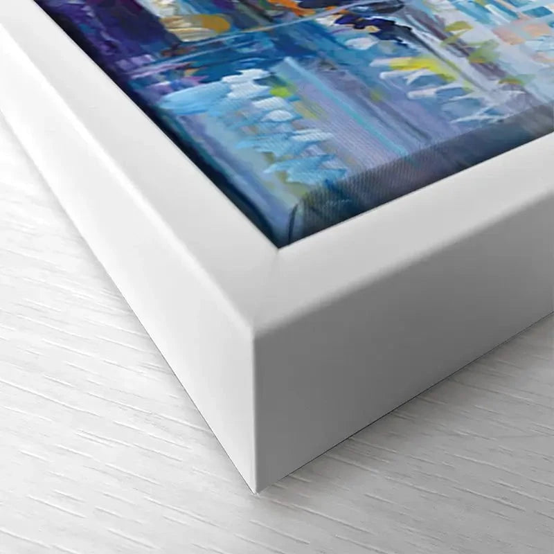 Colourful Birch Trees Canvas Print Colourful Birch Trees Canvas Print wall art product Leon Devenice