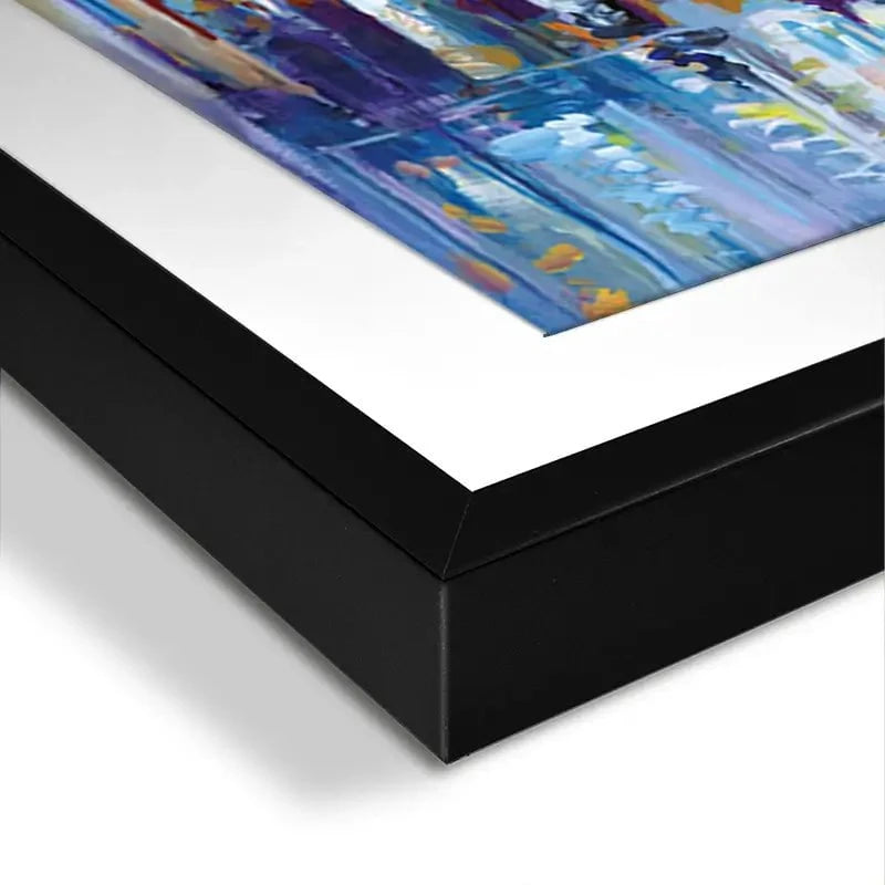 Colourful Birch Trees Framed Art Print Colourful Birch Trees Framed Art Print wall art product Leon Devenice