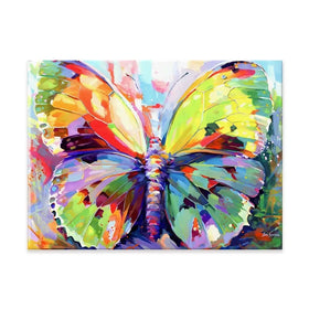 Colourful Butterfly Canvas Print Colourful Butterfly Canvas Print wall art product Leon Devenice