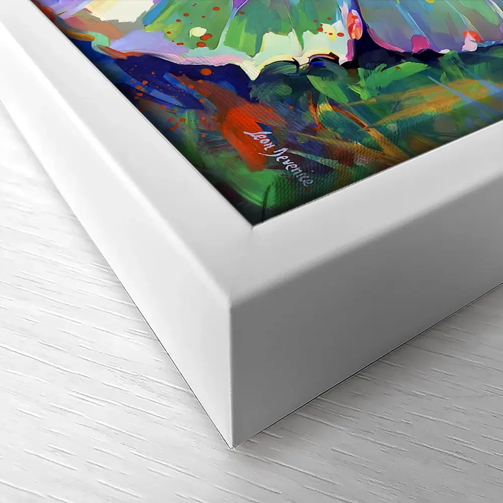 Colourful Butterfly Canvas Print Colourful Butterfly Canvas Print wall art product Leon Devenice