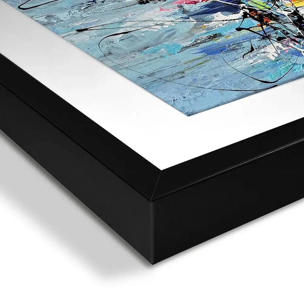 Colourful City Framed Art Print Colourful City Framed Art Print wall art product Olga Tkachyk