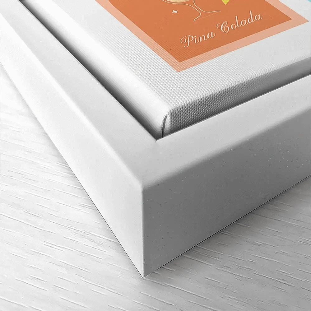Colourful Classic Cocktails Canvas Print Colourful Classic Cocktails Canvas Print wall art product Art Print Shop