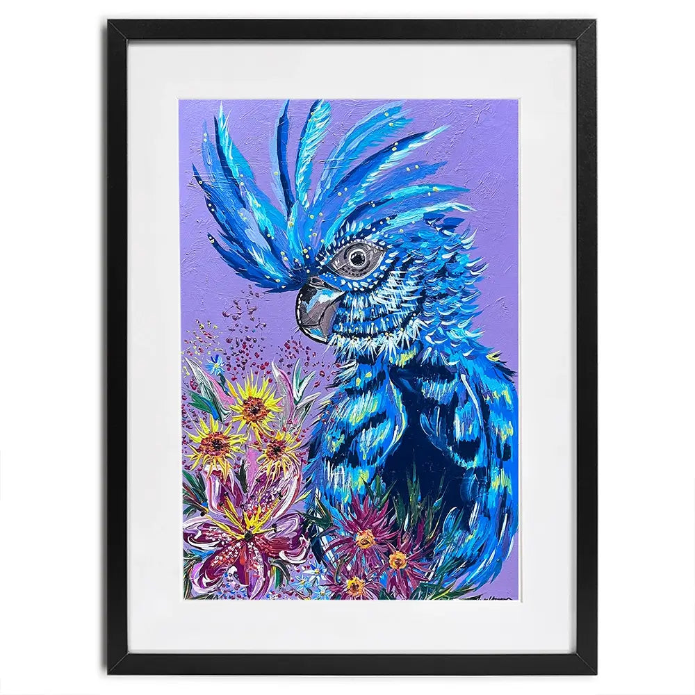 Colourful Cocktaoo Framed Art Print Colourful Cocktaoo Framed Art Print wall art product Jo Mulligan