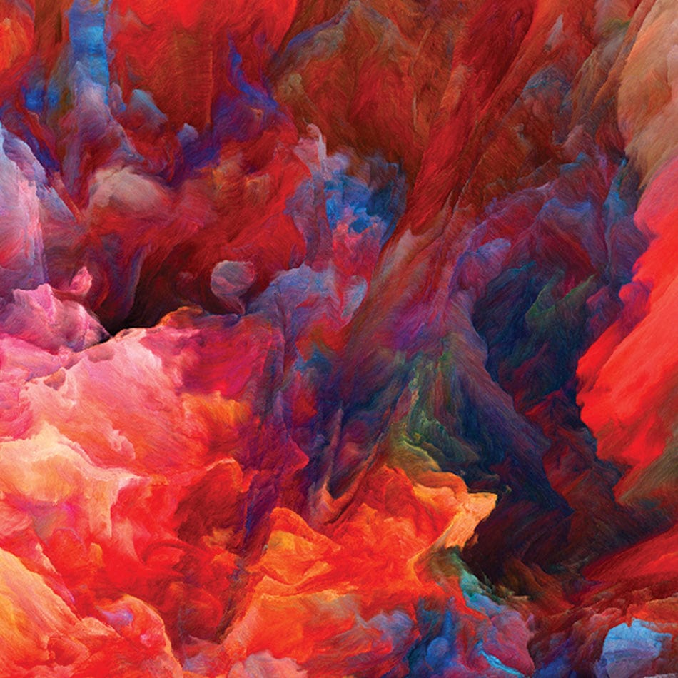 Colourful Explosion Square Canvas Print wall art product agsandrew / Shutterstock